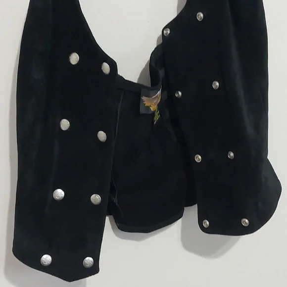 Vintage Suede Harley-Davidson Corset - Picture 8 of 10